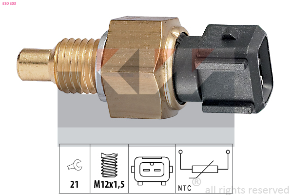 Senzor,temperatura lichid de racire 530 303 KW
